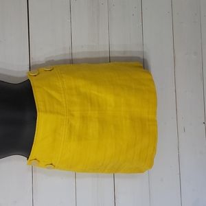 Banana Republic size 0 yellow skirt
